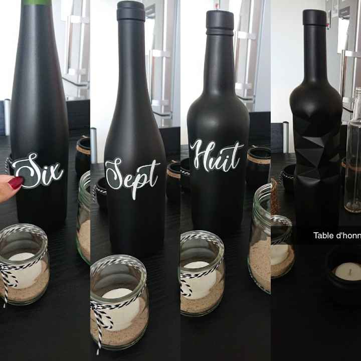 Diy numéro de table - 3