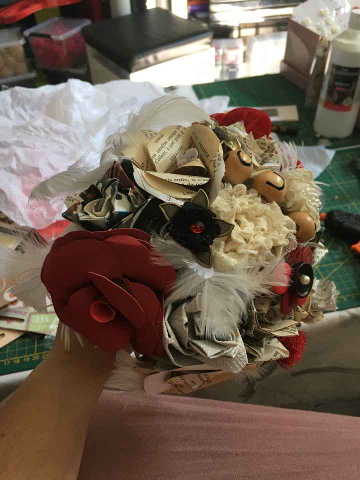 Bouquet de mariée original  - 1