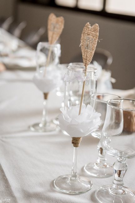 Des verres pour les mariés!!