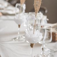 Des verres pour les mariés!!
