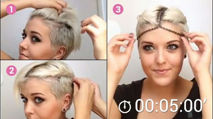 Coiffure cheveux courts - 4