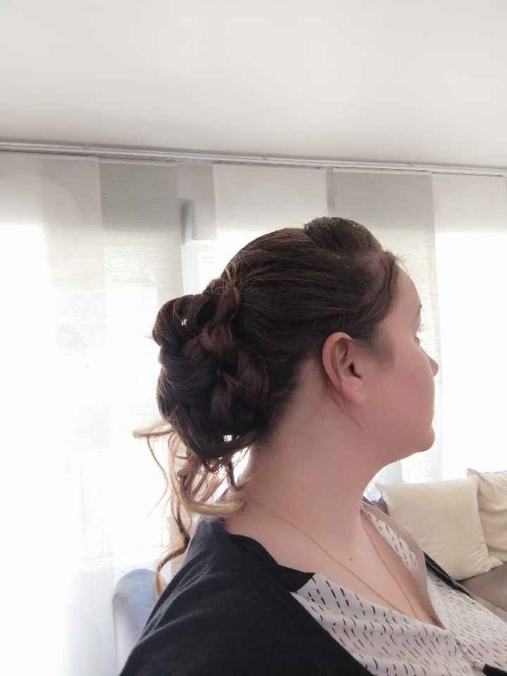 Essai coiffure et maquillage - 1