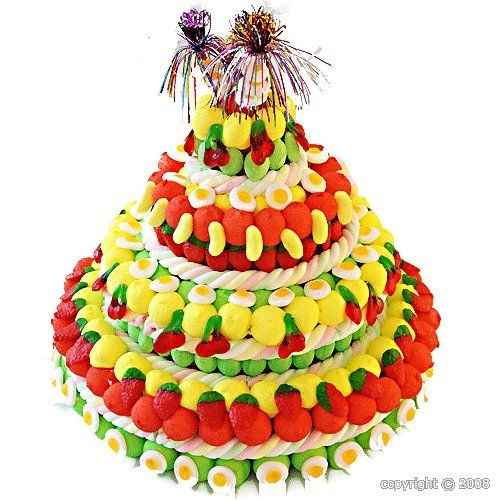 ou gateau de bonbon, moins cher surement que le candy bar