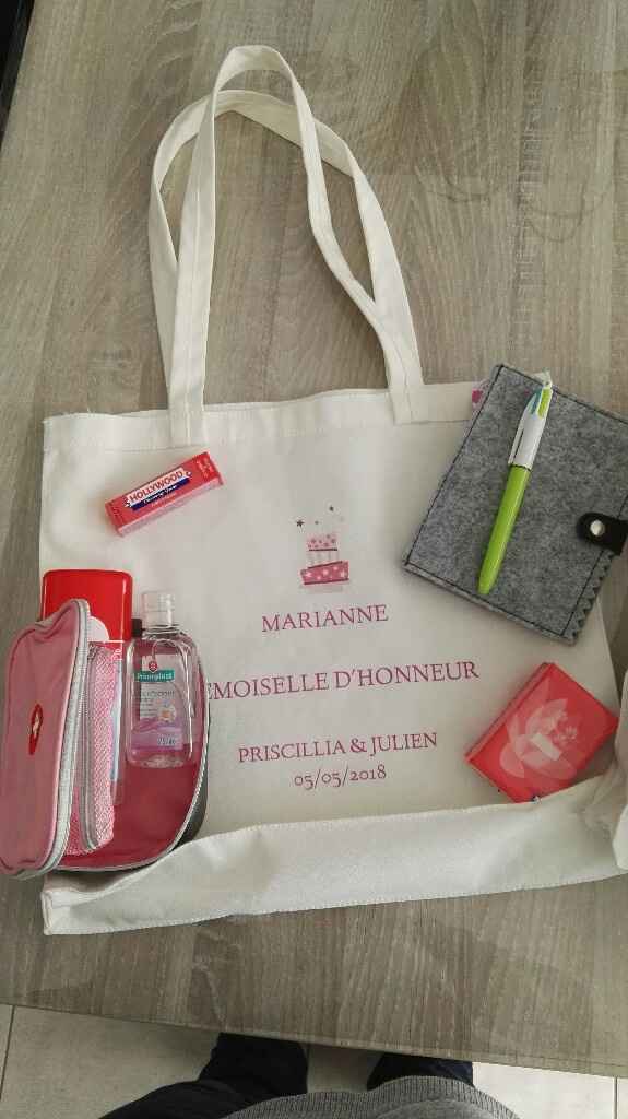 Sac cadeau demoiselle d honneur - 1