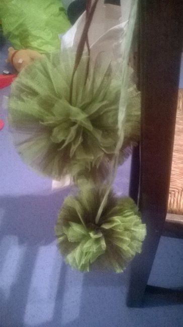 pompons de tulle 