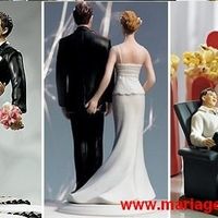 figurine marié pour gateau 