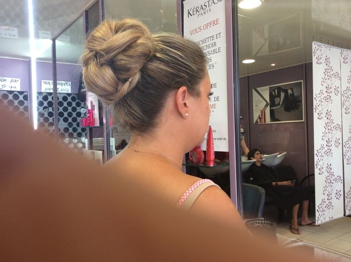 1er essai maquillage et coiffure - 1