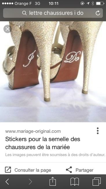 Achat signe "i do" chaussures : help - 1