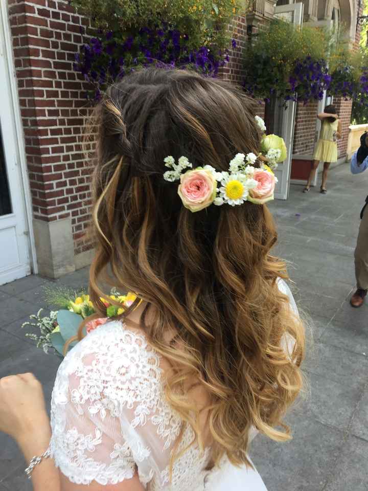 Coiffure du jour j - 3