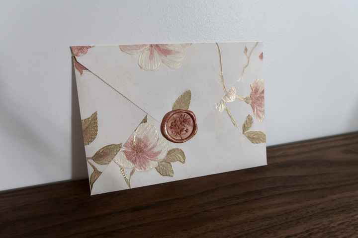 Enveloppes fleuries pour faire-part et invitations ✨ - 4