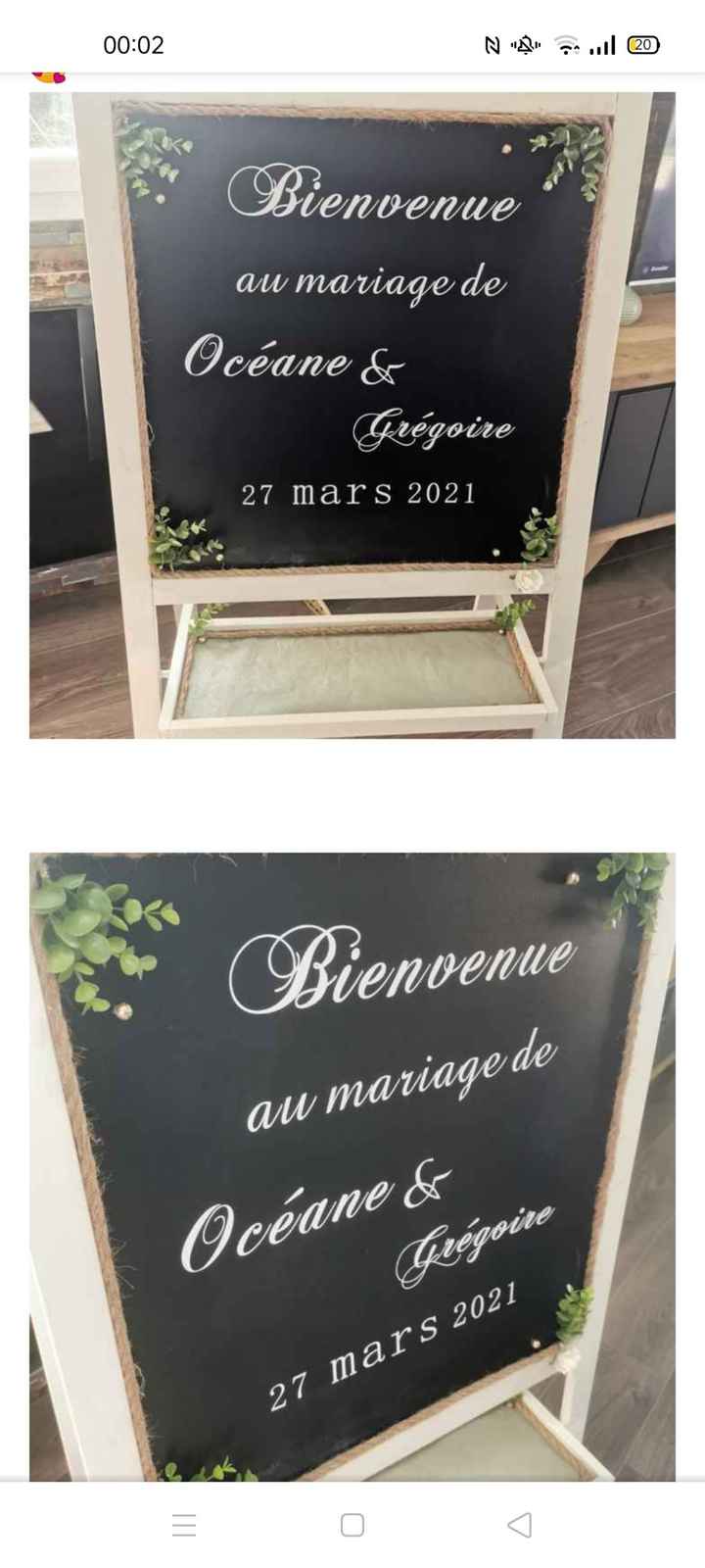 Panneau de Bienvenue - 1