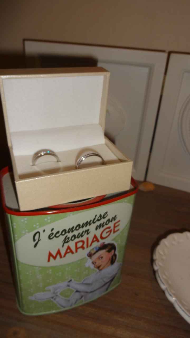 alliances ! elles sont belles quand même !