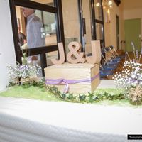 Urne dans caisse à vin