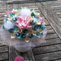 Bouquet origami enfin terminé 🌺🌺🌺 - 1