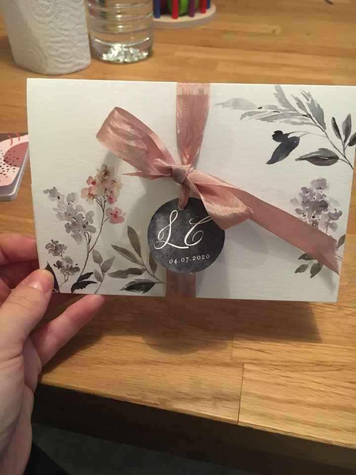 Faire part Cotton bird - 1