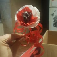 Fleur en papier creton???? - 1