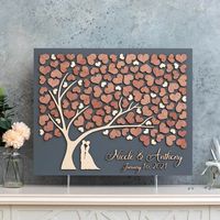 Je trouve ce cadre super sympa comme livre d'or, à personnaliser...