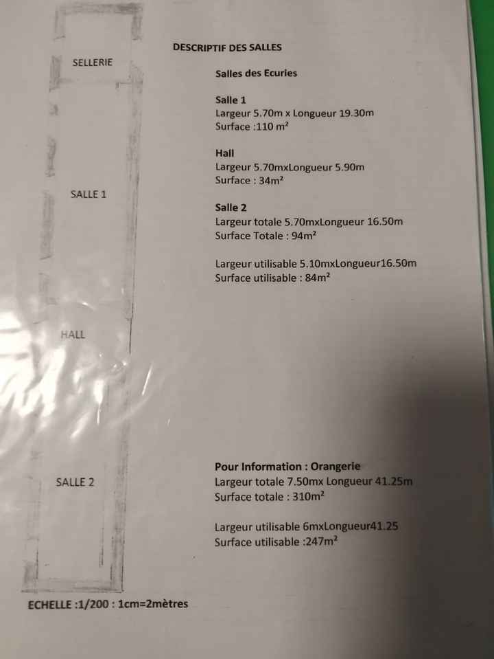 Château de Gourdan demande de conseil pour installer les tables - 1