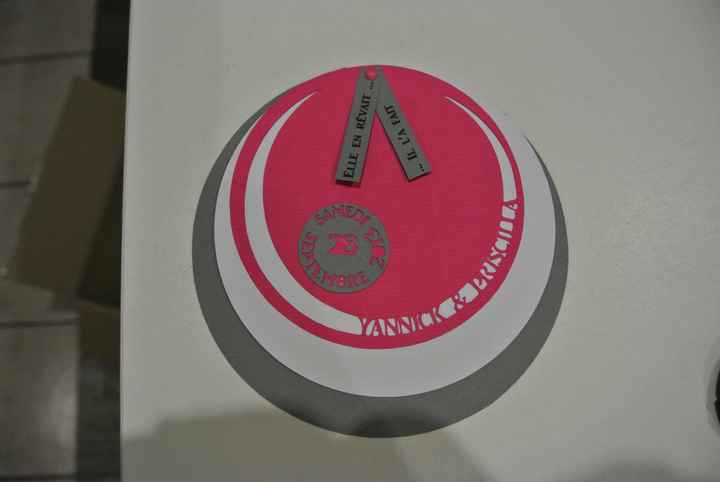 Notre faire part fait maison