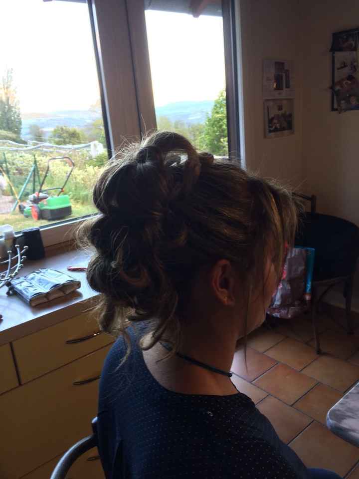 Essai chignon - 3