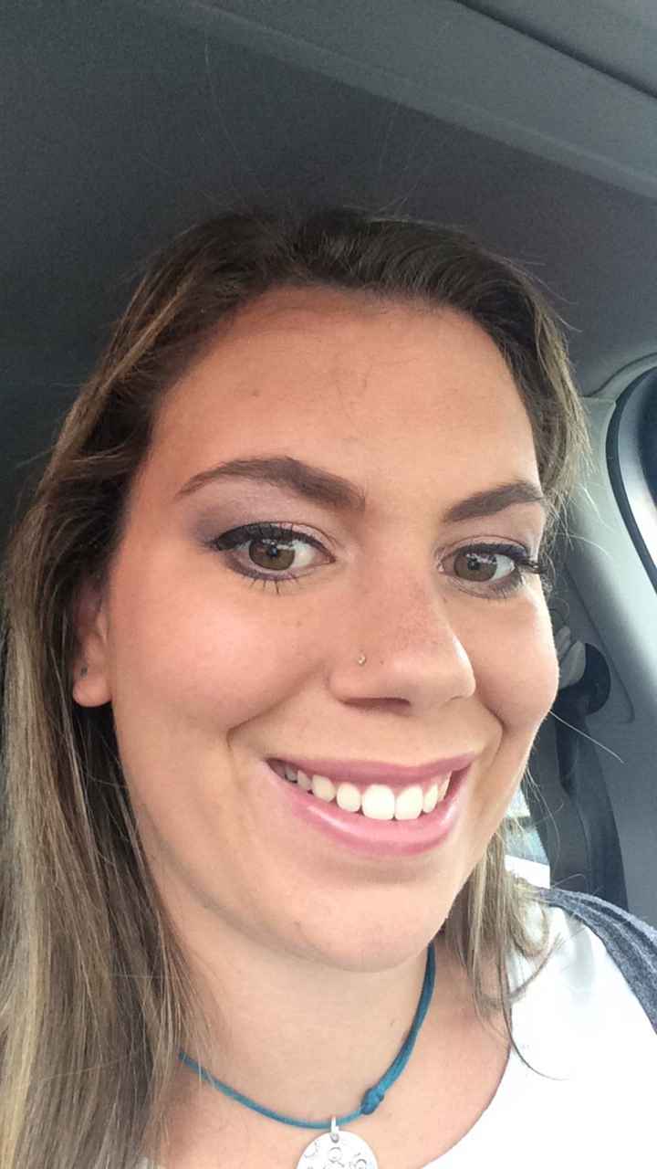 Essai maquillage et chignon - 1