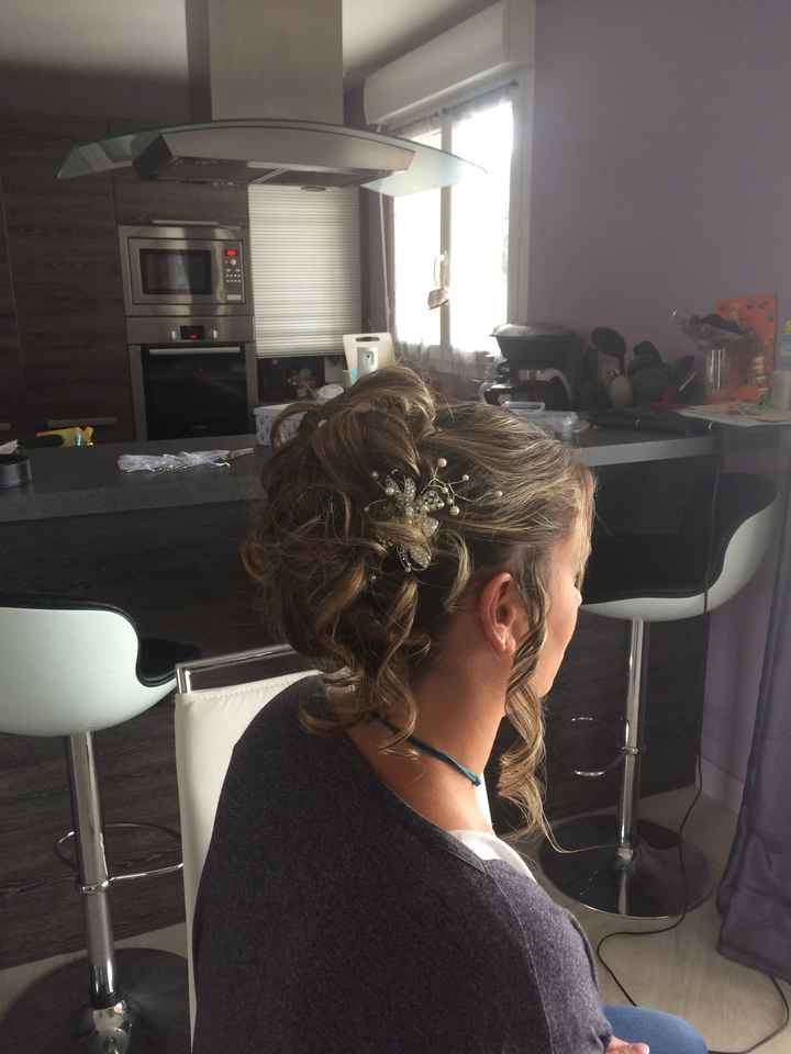 Essai maquillage et chignon - 5