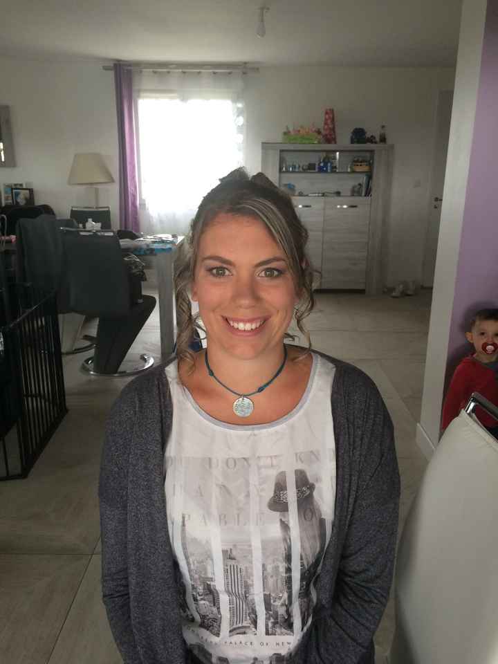 Essai maquillage et chignon - 6