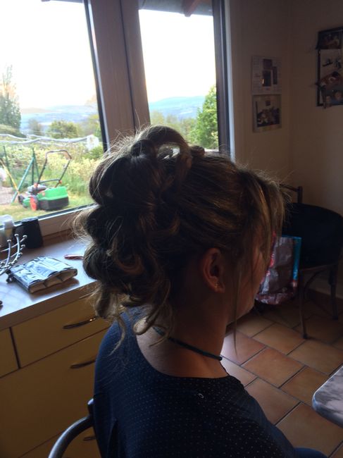 Essai chignon - 3