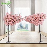 ARCHE ARBRES FLEURS ROSES 