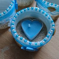 Les centres de table bougeoirs. - 4