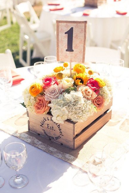 Centre de table vintage - 9