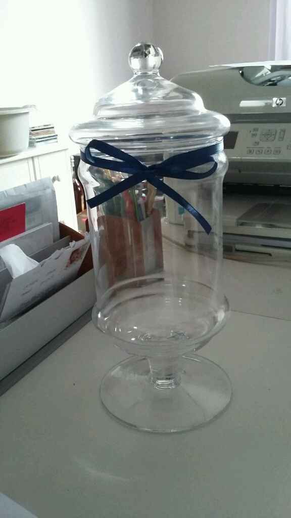 Premiers achats pour le mariage : bonbonnières - 1