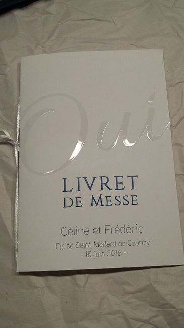 Idées de livres de cérémonie - 1