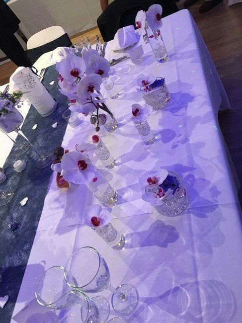 Deco table honneur - 2