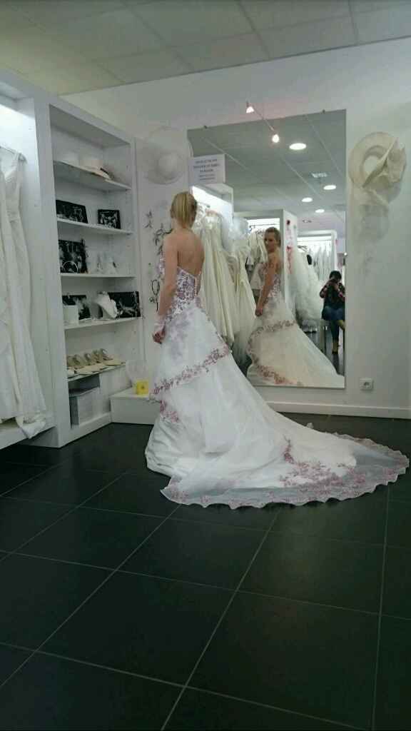 Deuxieme essayage robe de mariée - 1