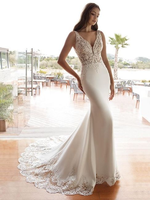 La coupe de ma robe de mariée sera _______ 1