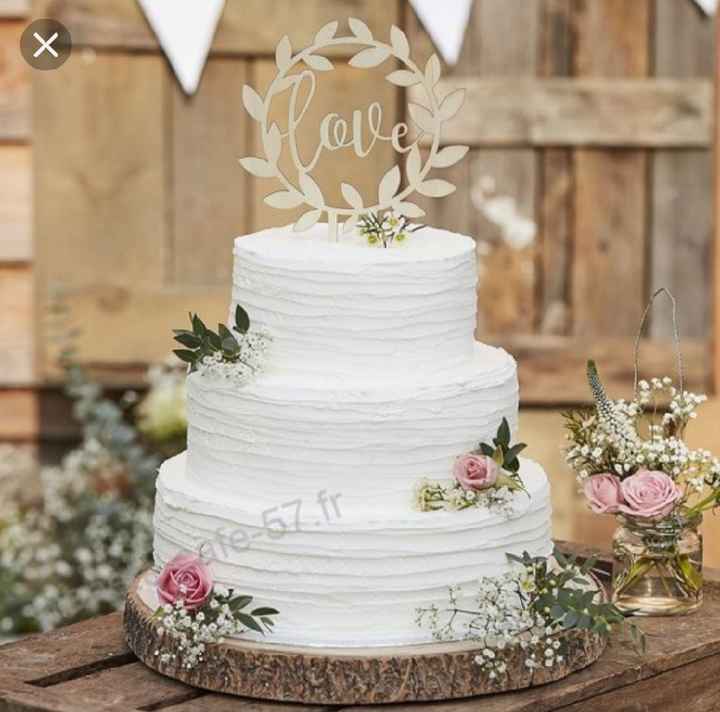 Tu préfères... Wedding cake ou Naked Cake ? - 1