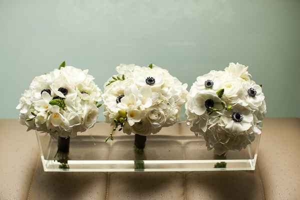 Bouquet boule de la mariée 