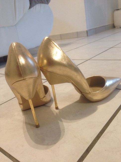 Mes chaussures gold + robes dh gold - 2