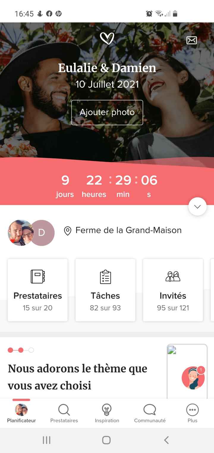 Ton mariage approche ? Le compte à rebours est lancé ! ⌚ - 1