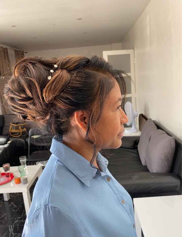 Essai coiffure à J-21 - 2