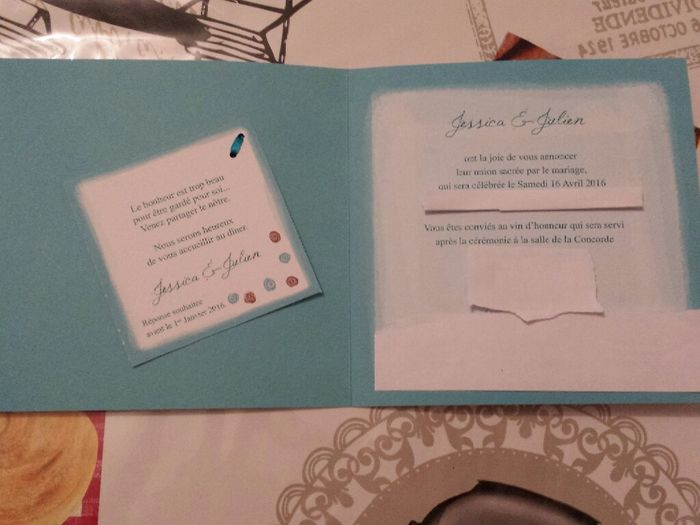 Notre faire part - 2