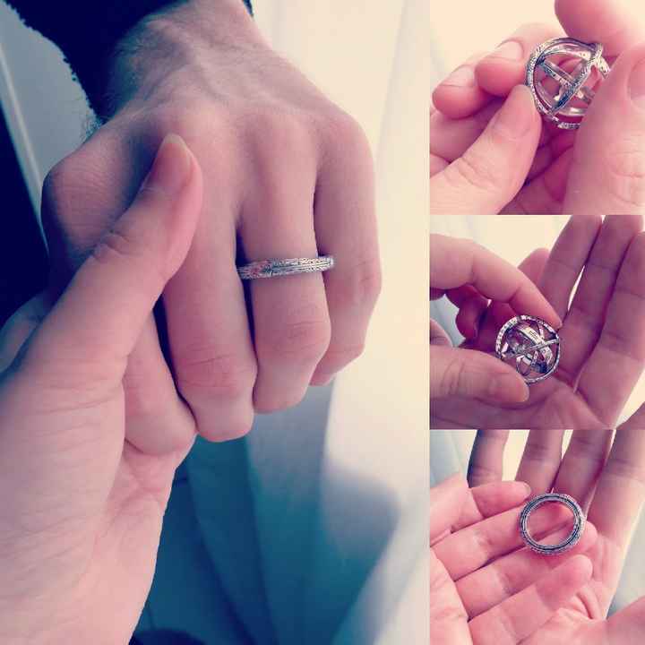 Nos bagues de fiançailles 💍😍 - 1
