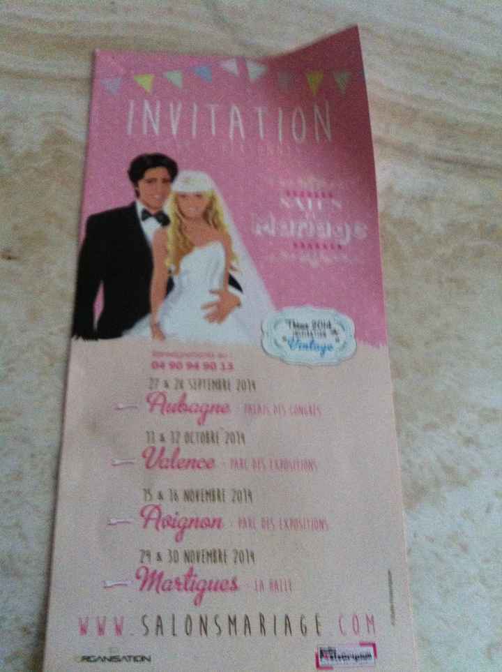 Invitation salon