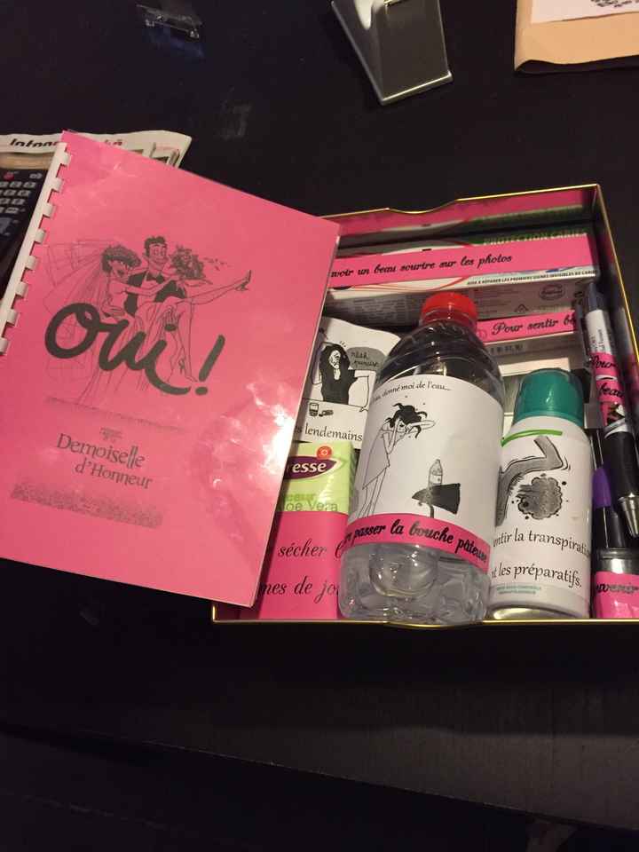 Livret témoins demoiselles d’honneur - 1