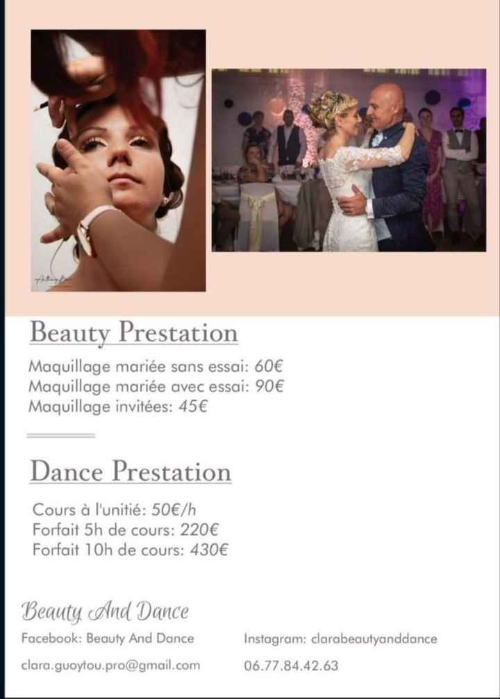 Budget cours de danse - 1