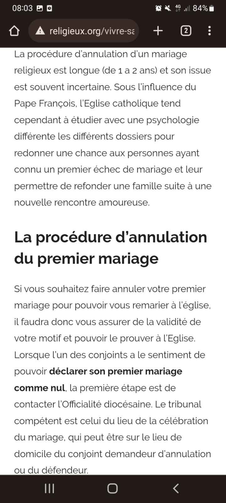 Divorcée future mariée... - 2