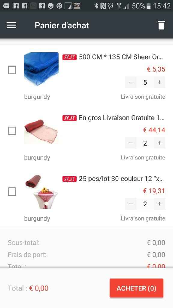 Aliexpress... et le 11 novembre !! - 2