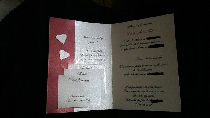 Mes faire-part diy - 2