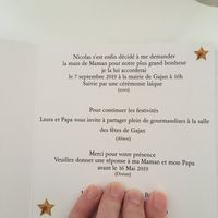 Texte faire-part mariage famille recomposée - 1